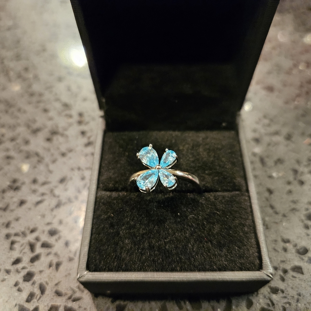 Sterling Silver Butterfly Ring ~ Size 5